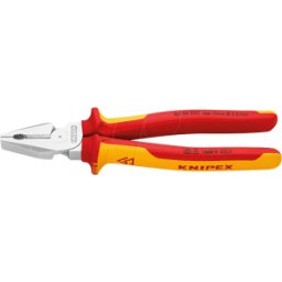 KNIPEX KN 02 06 225 - Alicates universales de fuerza VDE, 225 mm