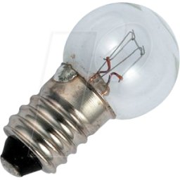 SCHIEFER LIGHTING SCHI 102932900 - E10 G15x29 12V 500mA 6W C-2R 2Khrs transparente gas filtrado