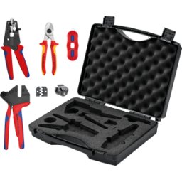 KNIPEX KN 97 91 04 V03 - Caja de herramientas, solar, fotovoltaica, PV MC4/MC4 EVO2