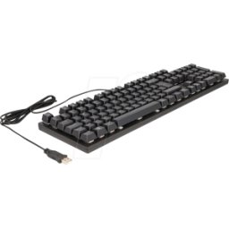 DELOCK 12115 - Teclado para juegos, USB, RGB