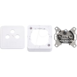 LOGILINK CA1003 - Enchufe de antena para SAT/TV/radio