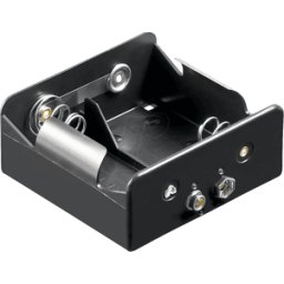 FREI HALTER 2XUM1-DK - Soporte de batería para 2 monoceldas (D), botón pu
