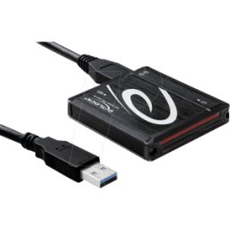 DELOCK 91704 - Lector de tarjetas, externo, USB 3,0, 64 en 1