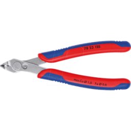 KNIPEX KN 78 23 125 - Alicates de corte diagonal, electrónica Super Knips®, 125