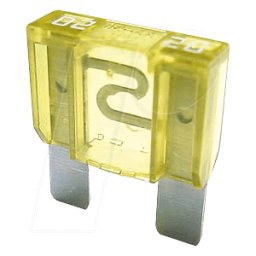 IMAXX F9020 - Fusible del coche, maxiOTO, 20 A, amarillo