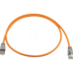 WIREWIN PKW I0SF15.0OR - Cable de conexión, CAT.6a, S/FTP, PUR, 15 m, naranja