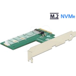 DELOCK 89561 - Tarjeta PCIe > 1 M NVMe M.2 Key