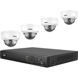 ANNKE N98KI91DG4 - Grabador de vídeo en red, kit con 4 cámaras incluidas, PoE