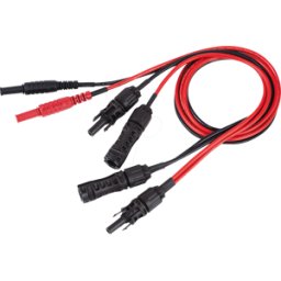 FLIR TA90 - Cables de prueba MC4 duales (m/w), con enchufes de plátan