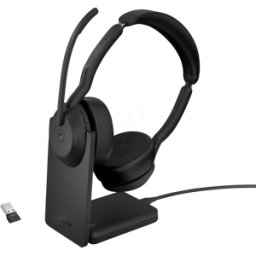 JABRA JA 25599-999-989 - Auriculares, Evolve2 55, Link380a, MS, estéreo, incl. estación d