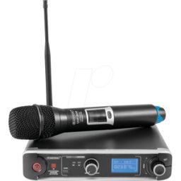 OMNITRONIC OMNI 13063300 - Equipo de micrófono de 1 canal con tecnología UHF-