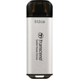 TS512GESD300S - TRANSCEND portátil SSD plata 512GB