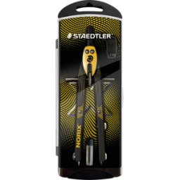 STAEDTLER 555011 - Pinzas de ajuste rápido, con caja de tapa abatible