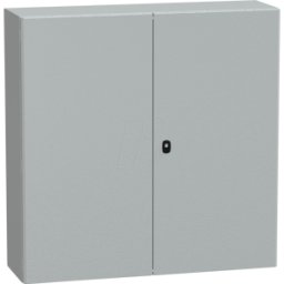 SCHNEIDER ELECTRIC NSYS3D101030DP - Carcasa de acero S3D 2 placa de montaje de puertas completas 100