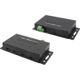 EXSYS 1240HMVS - EXSYS USB 3,2 HUB de 4 puertos, 2x USB-C, 2x USB-A..