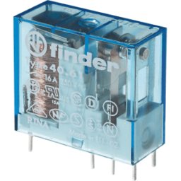 FINDER FIN 40.61.7 12V - Relé de conexión-impresión, 1 CO, 16 a, 12 V CC se