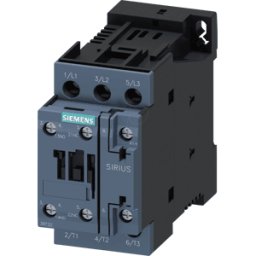 SIEMENS 3RT2028-1BB40 - CONTACTOR DE POTENCIA SIRIUS 3RT20, 18,5 A, 1 NC+1 NO, 24 V DC,