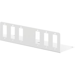 DIGITUS DIGI DN-96803S-2 - Placa adaptadora para Unibox de fibra óptica para el montaje e
