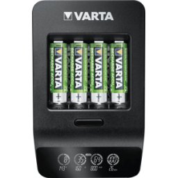 VARTA VAR LCD SC PLUS - Cargador de sobremesa, pantalla LCD, cargador rápido