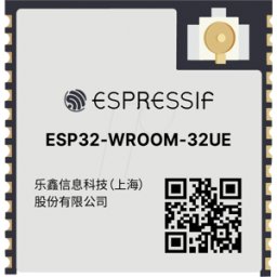 ESPRESSIF SYSTEMS ESP32WROOM32UE - Módulo SMD WiFi, ESP32-D0WD-V3, 4 MB SPI, 3,3 V, 18 x 19,