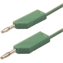 HIRSCHMANN TEST & MEASUREMENT MLN SIL 150 1 GN - Cable de medición de silicona, 1,0 mm², 1,5 m, verde