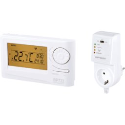 ELEKTROBOCK EB BPT22 - Termostato ambiental, alcance 35 m, radio