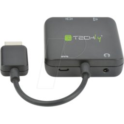 TECHLY IDA HDMI-VGA8 - Extractor de audio HDMI 4K.