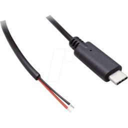 BKL USB-C 10080114 - Conector USB 3.1 C, extremos libres, ancho de llave, 1,8 m