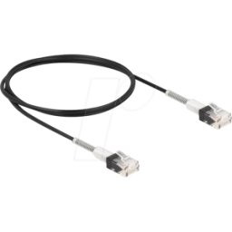 DELOCK 80389 - Cable de red RJ45 Cat.6A UTP Slim 1 m