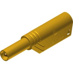 HIRSCHMANN TEST & MEASUREMENT LAS S WS GE - Conector de torre de seguridad, 1000 V CAT II, amarillo