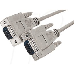 NONAME AK 550 - Cable VGA de monitor de 15 pines, conector VGA de 1,8 m