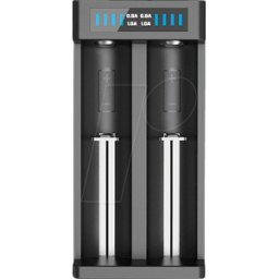 XTAR MC2P - Cargador micro USB, Li-Ion, 2 ranuras, pantalla