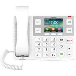 FANVIL X305 - Teléfono con teclas IP grandes. PoE, Gigabit, WLAN, Bluetooth, 2