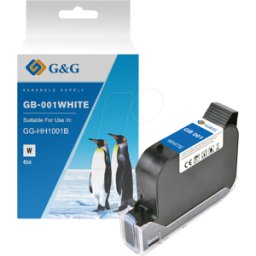 G&G; 18641 - Cartucho de tinta GB-001 - Blanco