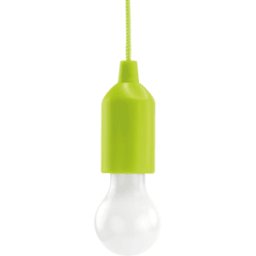 HYCELL ANS 1600-0175 - Luminaria pendular con pila, PL1W, 25 lm, verde 3x AAA (Micro)