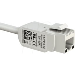 EMO SYSTEMS EMO EN-65K - Aislante KEYSTONE RJ45, longitud de cable de 200 mm