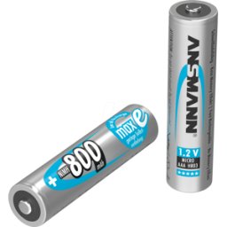 ANSMANN ANS 5030981 - Maxe, batería NiMH, AAA (Micro), 800 mAh, paquete de 1