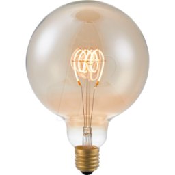 SCHIEFER LIGHTING SCHI LF023925405 - E27 TR G125x180 140Lm 4,5W 922 Oro