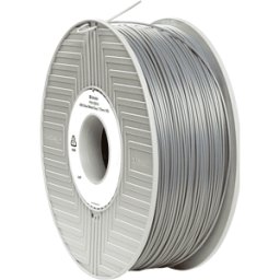 VERBATIM 55032 - Filamento ABS - plata/gris metálico - 1,75 mm - 1 kg
