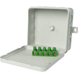 F-TRONIC EL E 114 - Caja de derivación para sala húmeda 100x100x40 mm