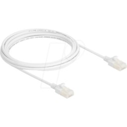 DELOCK 80361 - Cable de red RJ45 Cat.6A industrial U/UTP Slim 3 m blanco