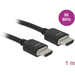 DELOCK 85294 - Ultra High Speed HDMI Cable 48 Gbps 8K 60 Hz negro 2 m