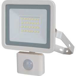 REV RITTER REV 2707615010 - Proyector LED, 20 W, 1700 lm, 6500 K, IP44, Sensor, blanco