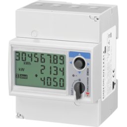 CARLO GAVAZZI EM24DINAV23XE1X - Medidor de energía EM24, 3 fases, pantalla LCD, Modbus
