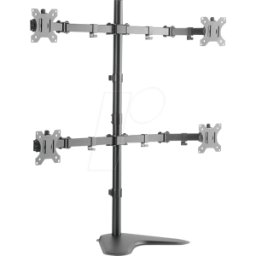 LOGILINK BP0046 - Soporte para monitor, 4 pantallas, 13" - 32", 399 mm, soporte