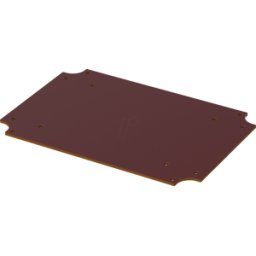 BOPLA BA 48804301 - Placa de montaje BoVersa, para BOV 171204, policarbonato