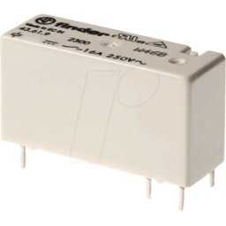 FINDER FIN 43.61.9 12V - Relé para placa de circuitos impresos, altura 15,4 mm, ret&iacut