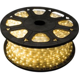 HQ POWER HQ RL45002 - Tubo de luz LED de 45 m, blanco cálido, IP44
