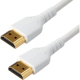 STARTECH.COM ST RHDMM2MPW - Cable HDMI de alta velocidad premium, 4K 60Hz, resistente, 2 m..