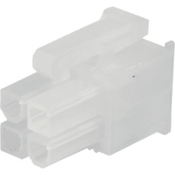 MOLEX 39012040 - Carcasa de crimpado Molex, Mini-Fit Jr, 2x2 polos, hembra